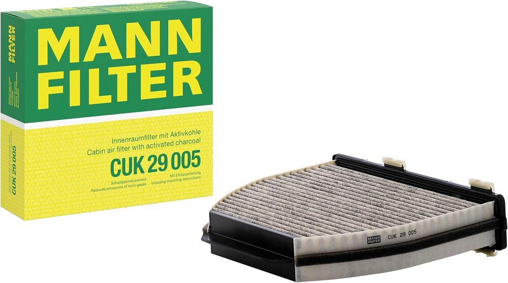 Mann CUK 29 005 Cabin Air Filter, Passenger OEM, Mercedes Benz: E350, C300, C250